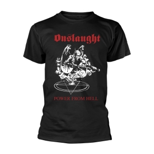 Onslaught - T/S Power From Hell (Xl) in der Gruppe MERCHANDISE / T-shirt / Heavy Metal bei Bengans Skivbutik AB (5635906)