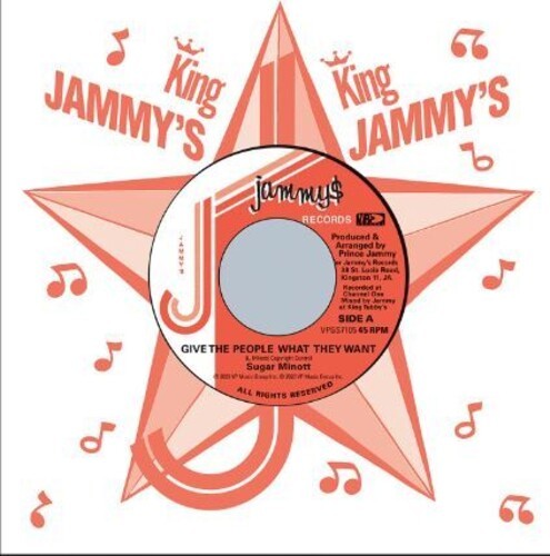 Sugar Minott & Prince Jammy - Give The People / Brothers Of Blade in der Gruppe VINYL / Reggae bei Bengans Skivbutik AB (5635969)