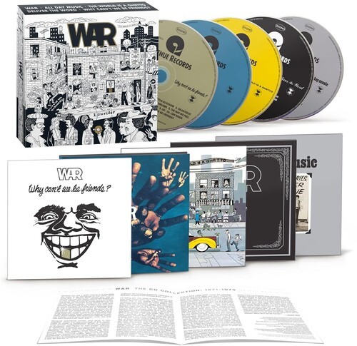 War - The Cd Collection 1971-1975 in der Gruppe CD / Pop-Rock bei Bengans Skivbutik AB (5636857)