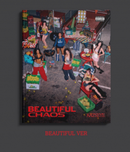 Katseye - Beautiful Chaos - Beautiful Ver. in der Gruppe Minishops / K-Pop Minishops / Katseye bei Bengans Skivbutik AB (5636872)
