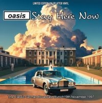 Oasis - Tay Here Now (Splatter Vinyl) in der Gruppe VINYL / Pop-Rock bei Bengans Skivbutik AB (5637017)