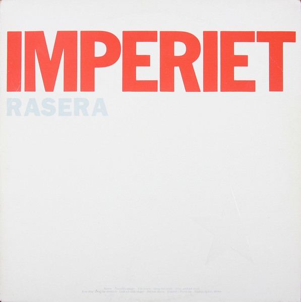 Imperiet - Rasera in der Gruppe VINYL / Bestseller bei Bengans Skivbutik AB (5637419)