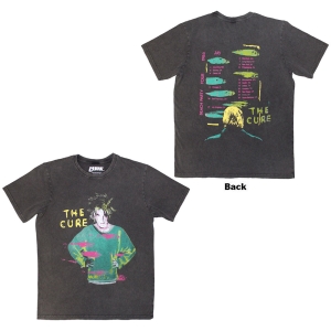 The Cure - Beach Party Tour 86 Stone Wash Uni Char T-Shirt in der Gruppe MERCHANDISE / T-shirt / Pop-Rock bei Bengans Skivbutik AB (5637611r)