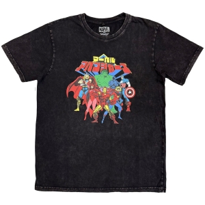 Marvel - Avengers Japanese Stone Wash Uni Bl T-Shirt in der Gruppe MERCHANDISE / T-shirt / Film-Musikal bei Bengans Skivbutik AB (5637618r)