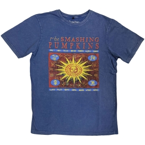 Smashing Pumpkins - Sun Box Stone Wash Uni Denim T-Shirt in der Gruppe MERCHANDISE / T-shirt / Pop-Rock bei Bengans Skivbutik AB (5637636r)