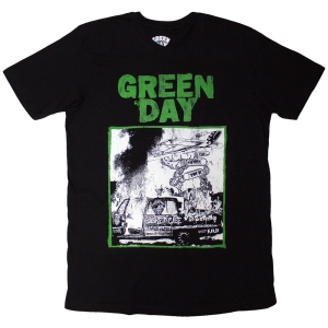 Green Day - Riot Trio Uni Bl T-Shirt in der Gruppe MERCHANDISE / T-shirt / Punk bei Bengans Skivbutik AB (5637701r)