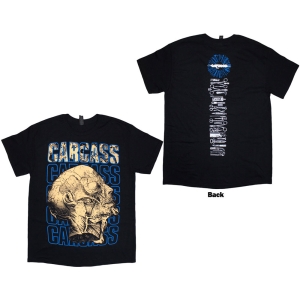 Carcass - Necro Head Uni Bl T-Shirt in der Gruppe MERCHANDISE / T-shirt / Hårdrock bei Bengans Skivbutik AB (5637938r)