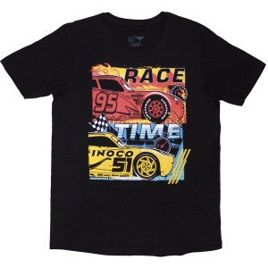 Disney - Cars Race Time Uni Bl T-Shirt in der Gruppe MERCHANDISE / T-shirt / Film-Musikal bei Bengans Skivbutik AB (5637943r)