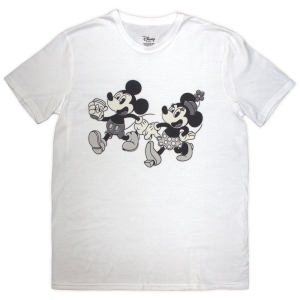 Disney - Mickey & Minnie Uni Wht T-Shirt in der Gruppe MERCHANDISE / T-shirt / Film-Musikal bei Bengans Skivbutik AB (5637953r)