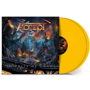 Accept - The Rise Of Chaos (Yellow 2Lp Gatefold) in der Gruppe VINYL / Kommande / Hårdrock bei Bengans Skivbutik AB (5637963)