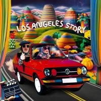Cherry Paul + Kate Bollinger - Los Angeles Story (Clear W/ Red And in der Gruppe VINYL bei Bengans Skivbutik AB (5637989)