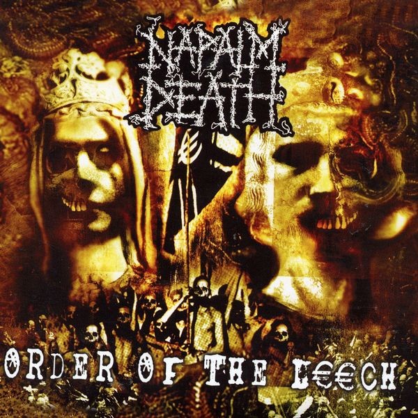 Napalm Death - Order Of The Leech (Black Vinyl LP) in der Gruppe VINYL / Hårdrock bei Bengans Skivbutik AB (5638029)