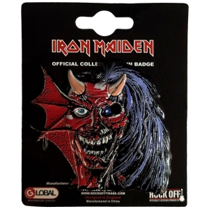 Iron Maiden - Purgatory Eddie Pin Badge in der Gruppe MERCHANDISE / Merch / Hårdrock bei Bengans Skivbutik AB (5638419)