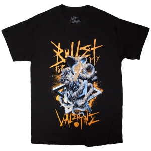 Bullet For My Valentine - Wrapped Cobra Uni Bl T-Shirt in der Gruppe MERCHANDISE / T-shirt / Hårdrock bei Bengans Skivbutik AB (5638738r)