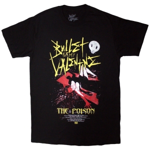 Bullet For My Valentine - The Poison Cover Uni Bl T-Shirt in der Gruppe MERCHANDISE / T-shirt / Hårdrock bei Bengans Skivbutik AB (5638740r)