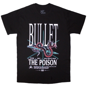 Bullet For My Valentine - The Poison Snake Uni Bl T-Shirt in der Gruppe MERCHANDISE / T-shirt / Hårdrock bei Bengans Skivbutik AB (5638741r)