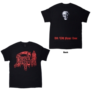 Death - Life Will Never Last Uni Bl T-Shirt in der Gruppe MERCHANDISE / T-shirt / Hårdrock bei Bengans Skivbutik AB (5638749r)