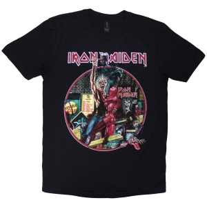 Iron Maiden - Paradise Club Circle Uni Bl T-Shirt in der Gruppe MERCHANDISE / T-shirt / Hårdrock bei Bengans Skivbutik AB (5638757r)