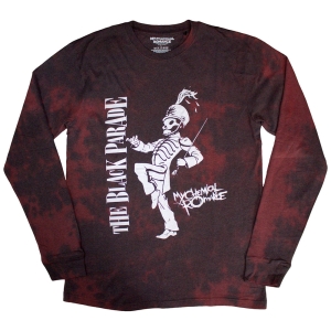 My Chemical Romance - Marching Uni Red Dip-Dye Longsleeve in der Gruppe MERCHANDISE / T-shirt / Pop-Rock bei Bengans Skivbutik AB (5638764r)