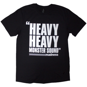 Madness - Heavy Heavy Uni Bl T-Shirt in der Gruppe MERCHANDISE / T-shirt / Pop-Rock bei Bengans Skivbutik AB (5638765r)