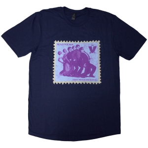 Madness - Stamp Uni Navy T-Shirt in der Gruppe MERCHANDISE / T-shirt / Pop-Rock bei Bengans Skivbutik AB (5638766r)