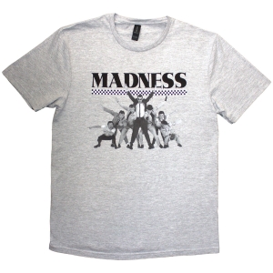 Madness - 7 Check Uni Grey T-Shirt in der Gruppe MERCHANDISE / T-shirt / Pop-Rock bei Bengans Skivbutik AB (5638767r)