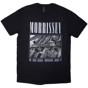 Morrissey - Whitechapel Uni Bl T-Shirt in der Gruppe MERCHANDISE / T-shirt / Pop-Rock bei Bengans Skivbutik AB (5638771r)