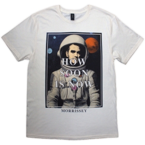 Morrissey - How Soon Is Now? Uni Natrl T-Shirt in der Gruppe MERCHANDISE / T-shirt / Pop-Rock bei Bengans Skivbutik AB (5638773r)