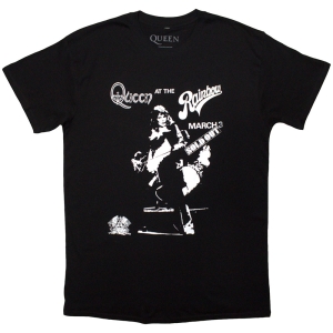 Queen - Live Rainbow Uni Bl T-Shirt in der Gruppe MERCHANDISE / T-shirt / Pop-Rock bei Bengans Skivbutik AB (5638789r)