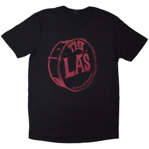 The La's - Red Drum Head Logo Uni Bl T-Shirt in der Gruppe MERCHANDISE / T-shirt / Pop-Rock bei Bengans Skivbutik AB (5638807r)