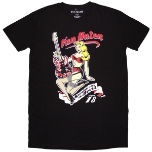 Van Halen - Running With The Devil Lady Bl T-Shirt Dress in der Gruppe MERCHANDISE / T-shirt / Hårdrock bei Bengans Skivbutik AB (5638813r)