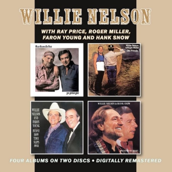 Willie Nelson - Four Albums in der Gruppe CD / Bestseller bei Bengans Skivbutik AB (5639240)