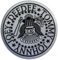Ramones - Patch Presidential Seal Wht (10,2 C in der Gruppe UNSERE TIPPS / Freitagsveröffentlichungen / 2025-08-29 bei Bengans Skivbutik AB (5639250)