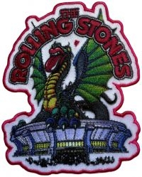 Rolling Stones - Patch Dragon Cut Out (9,9 X 8,3 Cm) in der Gruppe MERCHANDISE / Stoffaufnäher / Pop-Rock bei Bengans Skivbutik AB (5639254)