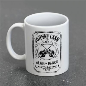 Johnny Cash - Guitars White Pod Mug in der Gruppe MERCHANDISE / Merch / Country bei Bengans Skivbutik AB (5639325)