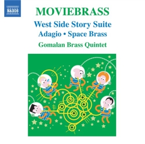 Gomalan Brass Quintet - Moviebrass in der Gruppe Externt_Lager / Naxoslager bei Bengans Skivbutik AB (563936)