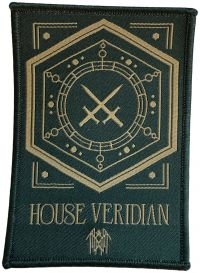 Sleep Token - Patch House Veridian Green (10 X 7 in der Gruppe MERCHANDISE / Stoffaufnäher / Heavy Metal bei Bengans Skivbutik AB (5639484)