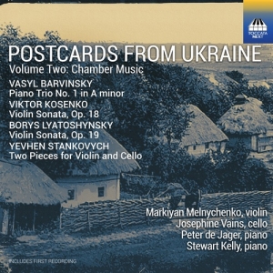 Markiyan Melnychenko Josephine Vai - Postcards From Ukraine, Vol. 2 - Ch in der Gruppe CD / Kommande / Klassiskt bei Bengans Skivbutik AB (5639528)