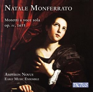 Natale Monferrato - Motetti A Voce Sola, Libro Primo, O in der Gruppe CD / Kommande / Klassiskt bei Bengans Skivbutik AB (5639531)