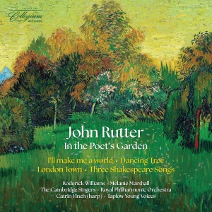 John Rutter - In The Poet's Garden in der Gruppe CD / Kommande / Klassiskt bei Bengans Skivbutik AB (5639551)