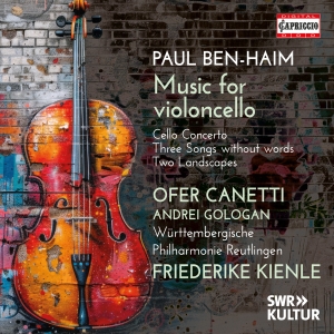 Paul Ben-Haim - Music For Violoncello in der Gruppe CD / Kommande / Klassiskt bei Bengans Skivbutik AB (5639556)