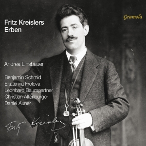 Andrea Linsbauer - Fritz Kreisler’S Heirs in der Gruppe CD / Kommande / Klassiskt bei Bengans Skivbutik AB (5639562)