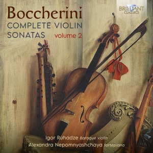 Luigi Boccherini - Complete Violin Sonatas, Vol. 2 in der Gruppe CD / Kommande / Klassiskt bei Bengans Skivbutik AB (5639596)