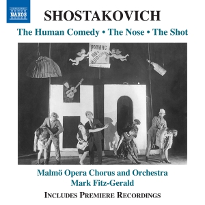 Dmitry Shostakovich - The Human Comedy The Nose The Sho in der Gruppe CD / Kommande / Klassiskt bei Bengans Skivbutik AB (5639602)