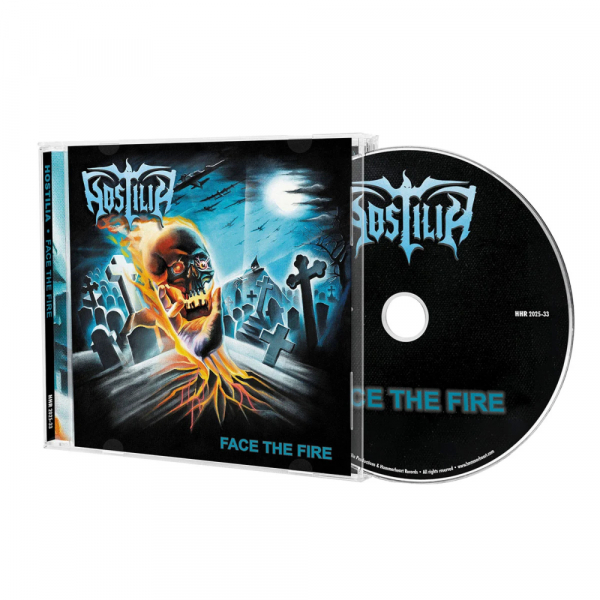Hostilia - Face The Fire (CD) in der Gruppe CD / Bestseller bei Bengans Skivbutik AB (5639778)
