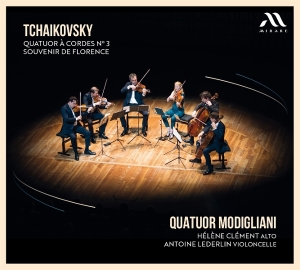 Quatuor Modigliani & Helene Clement & Antoine Lederlin - Tchaikovsky: Quatuor A Cordes No. 3 & Souvenir De Florence in der Gruppe UNSERE TIPPS / Freitagsveröffentlichungen / 2025-09-19 bei Bengans Skivbutik AB (5639791)