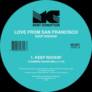 Love From San Francisco - Keep Rockin' in der Gruppe VINYL / Kommande / Dance-Techno bei Bengans Skivbutik AB (5640244)