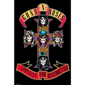 Guns & Roses  - Appetite For Destruction 91,5 X 61 Cm in der Gruppe MERCHANDISE / Poster / Heavy Metal bei Bengans Skivbutik AB (5640252)