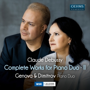 Claude Debussy - Complete Works For Piano Duo, Vol. in der Gruppe CD / Kommande / Klassiskt bei Bengans Skivbutik AB (5640623)