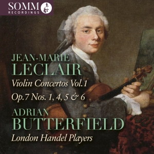 Jean-Marie Leclair - Violin Concertos, Vol. 1 - Op. 7, N in der Gruppe CD / Kommande / Klassiskt bei Bengans Skivbutik AB (5640624)